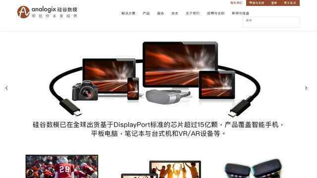 Analogix官網(wǎng)